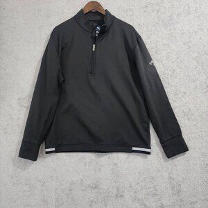 Callaway Weather Series Mens 1/4 Zip Pullover Black XL    JCT